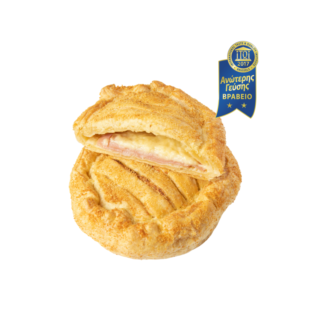 Handmade Pie with Gruyere Cheese and Smoked Pork Loin Portokalidis Family