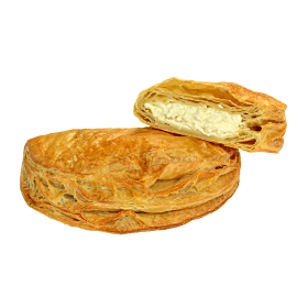 D SHAPED PUFF PASTRY WITH CHEESE