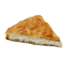 ROUND TRADITIONAL GREEK CHEESE PIE, 6 PIECES