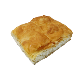 TRADITIONAL GREEK SQUARE PIE WITH CHEESE, 6 PIECES