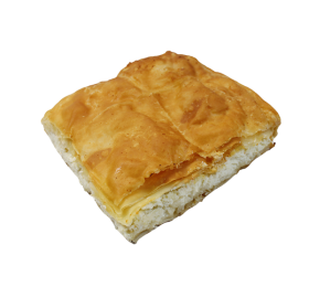 TRADITIONAL GREEK SQUARE PIE WITH CHEESE, 6 PIECES